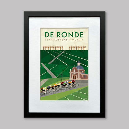 Tour of Flanders: De Ronde Cycling Art Print