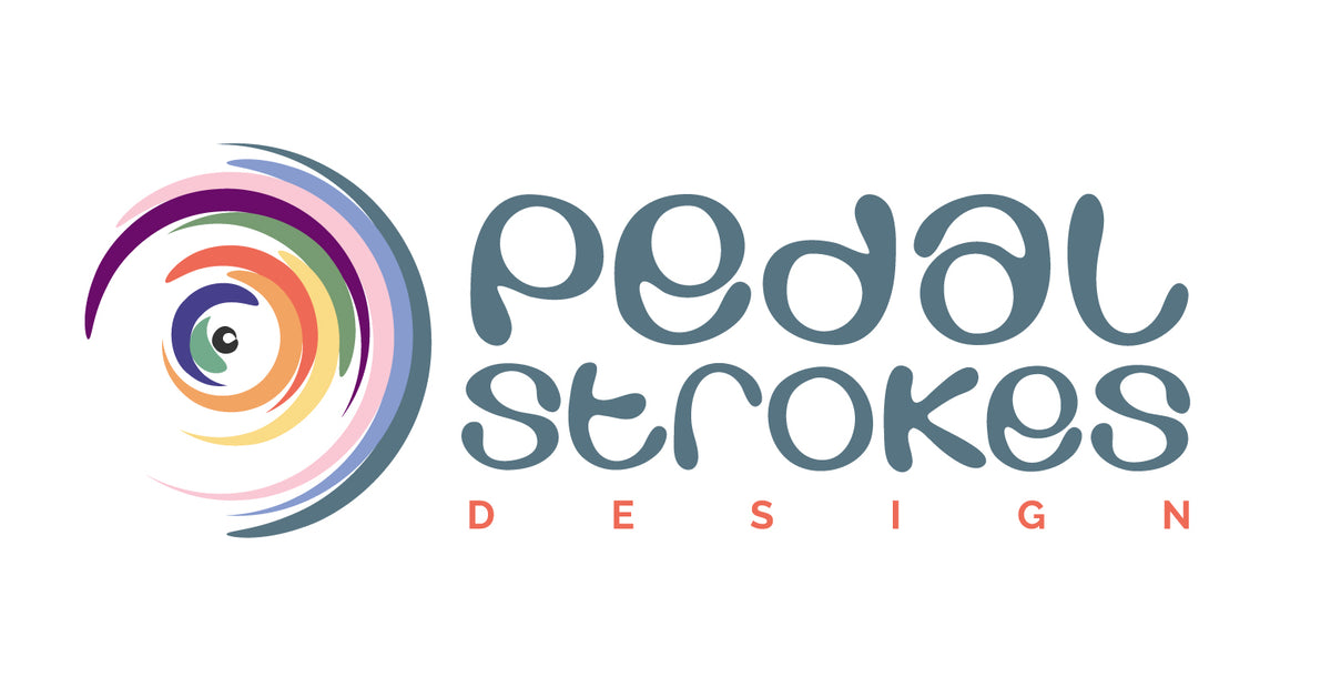 Pedal Strokes Design | Original Cycling Art Prints